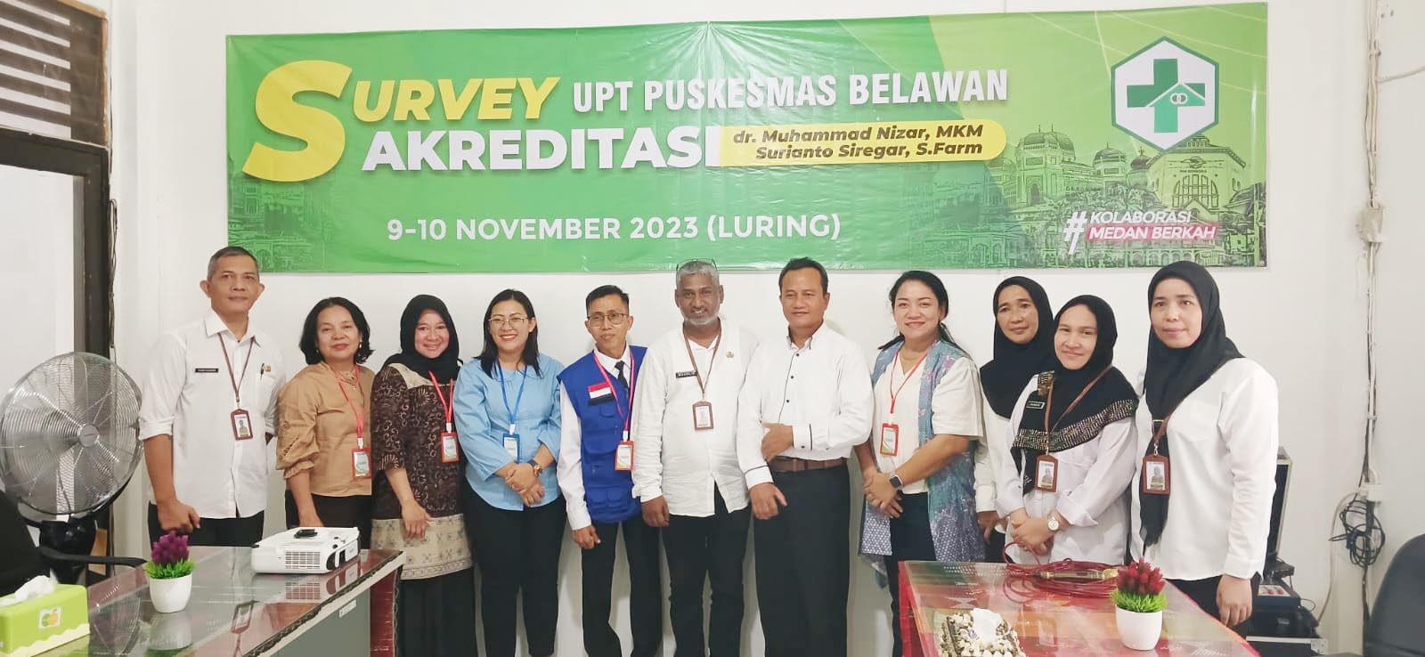 REAKREDITASI UPT PUSKESMAS BELAWAN - OPTIMIS DAPAT PARIPURNA 